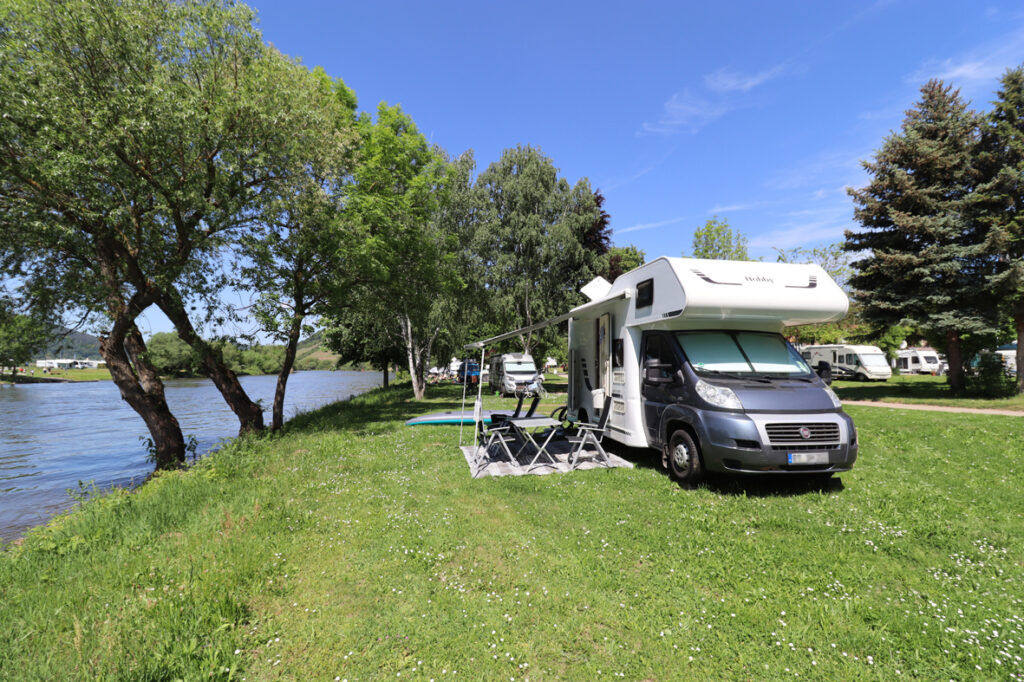 Wunderbar Camping Am Leinritt Bild